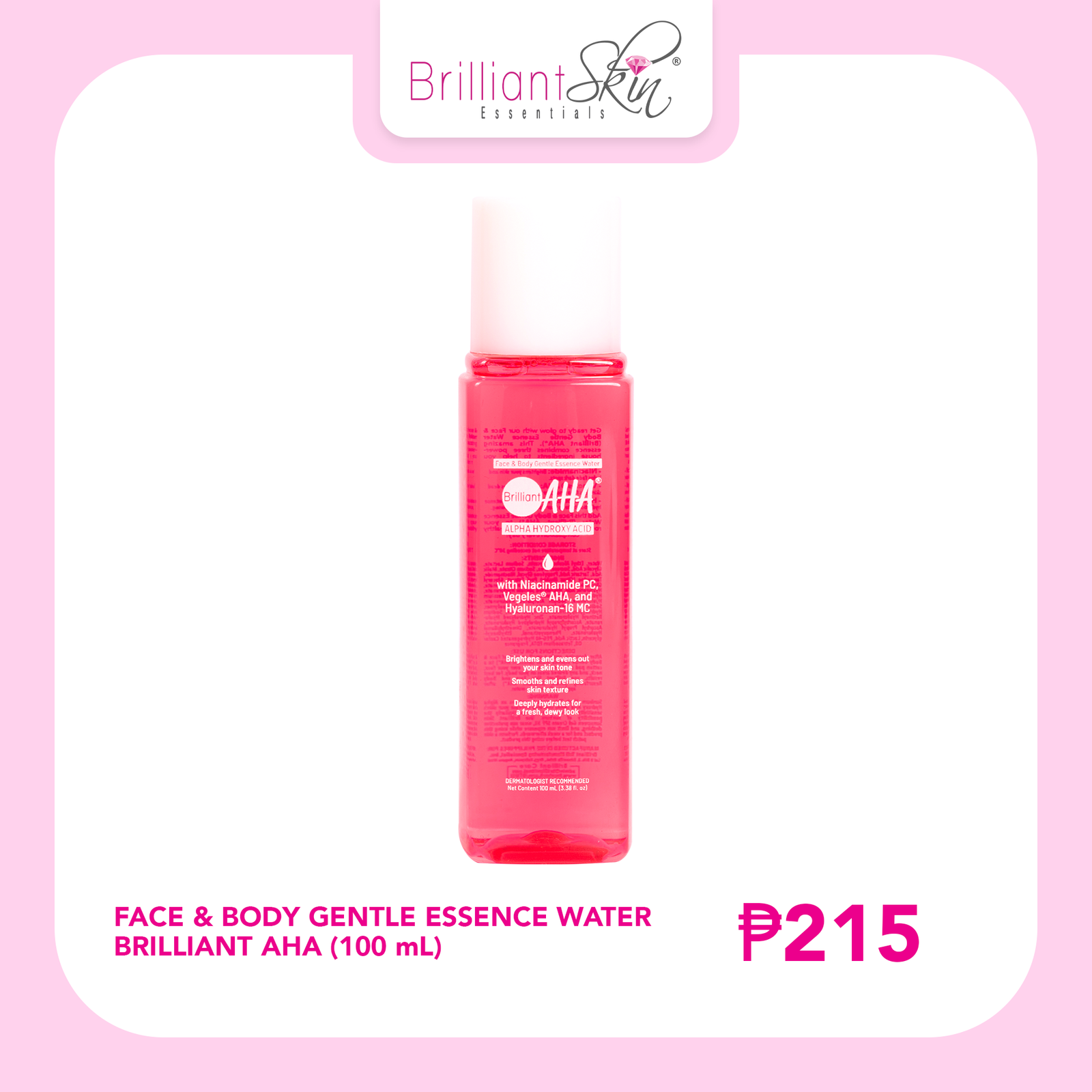 Face & Body Gentle Essence Water