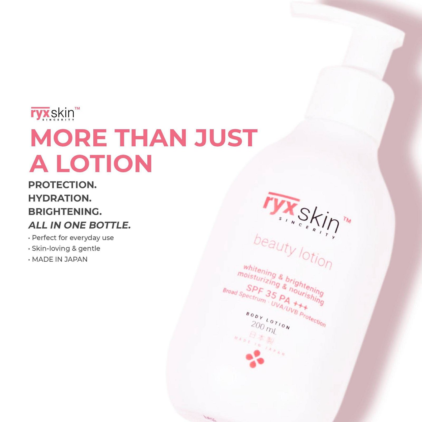 RyxSkin Tokyo Luxe Gentle Foaming Cleanser