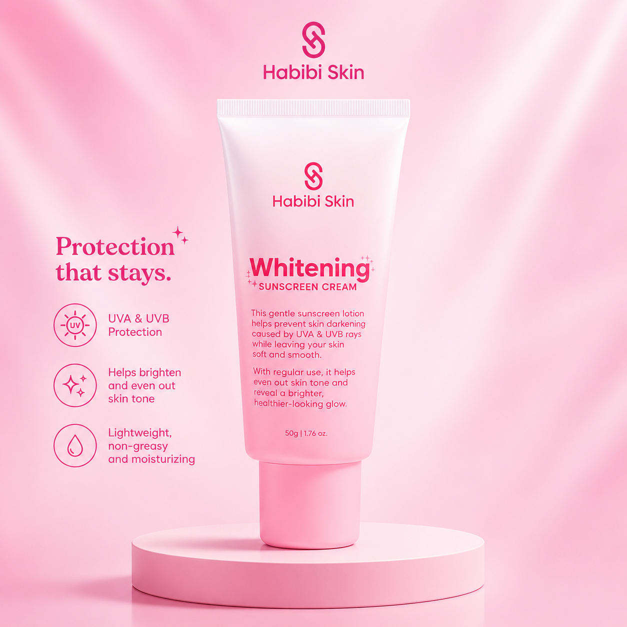 Habibi Whitening Sunscreen 50ml
